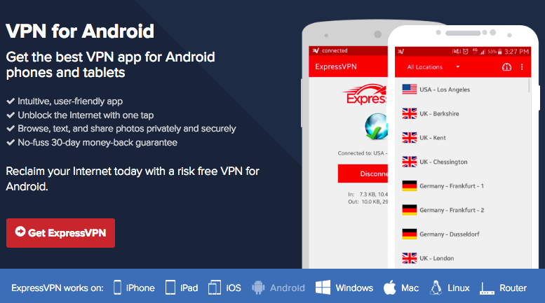 Express Android VPN App