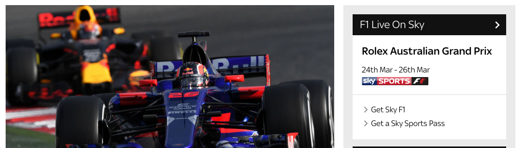 Watch Live F1 Online