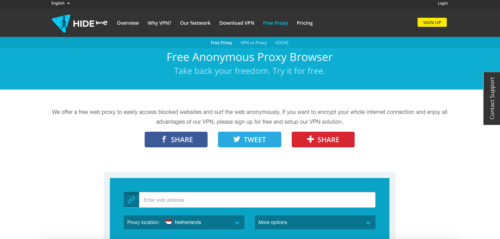 Free Web Proxy Service