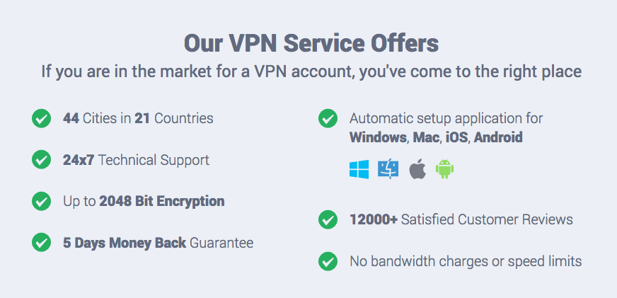 VPN review and features