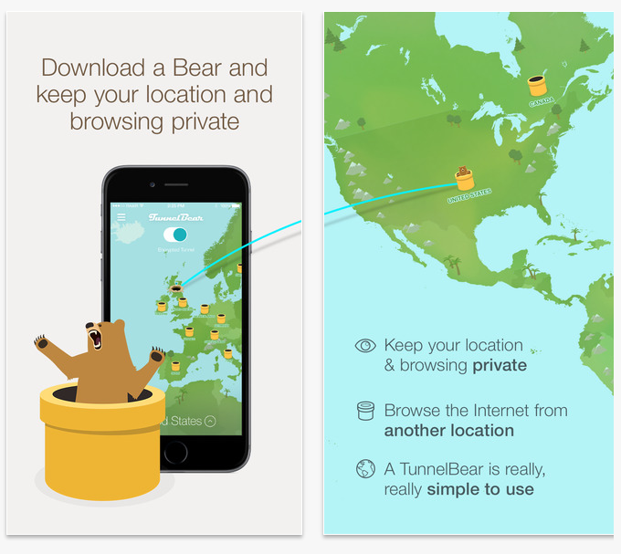 TunnelBear Android App