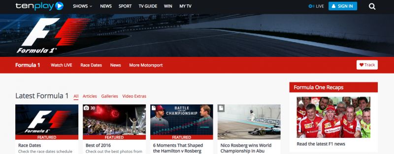 F1 Live Streaming Online | Best Streaming Sites Available