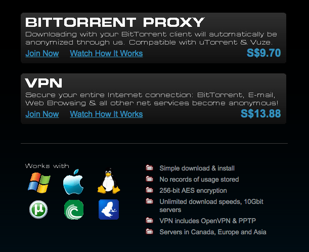 BT Guard VPN Pricing