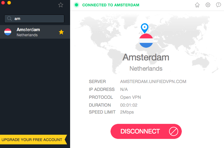 TotalVPN Disconnect Server