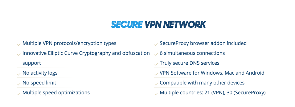 VPN.ac review and features