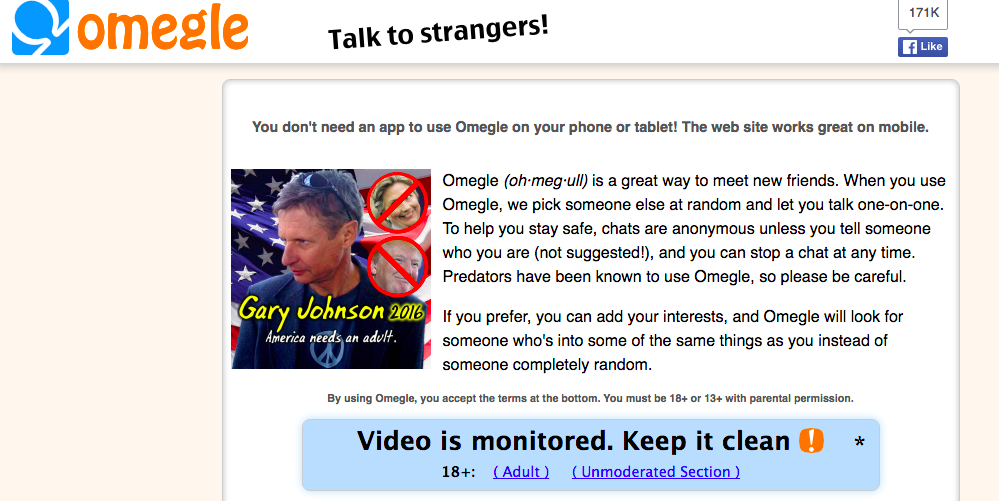 Is keep video it monitored clean omegle How To
