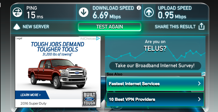 Test to Increase VPN Speed