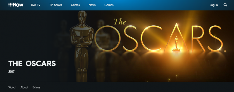 Watch Oscars online