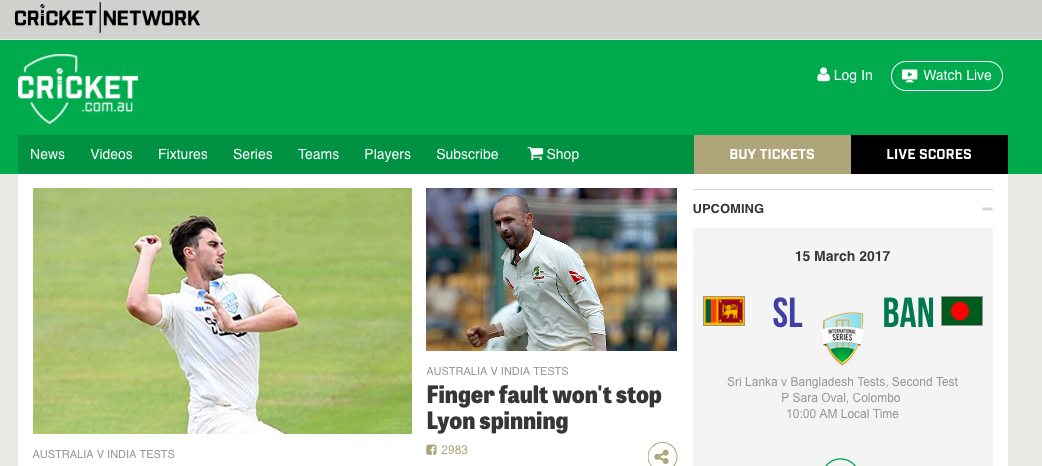 Watch Australian Cricket Online