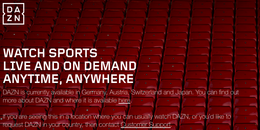 Unblock Dazn Live Stream Watch Dazn Outside Canada And Germany Unblock Dazn Live Stream Watch Dazn Outside Canada And Germany
